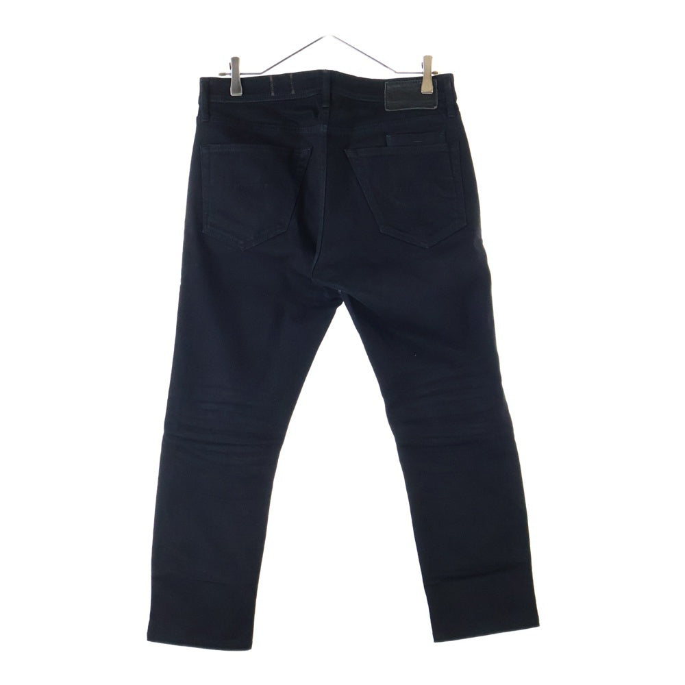 YANUK(ヤヌーク) VINCENT II スリムテーパード コットンストレッチ ジップフライ デニムパンツ ブラック 57203012