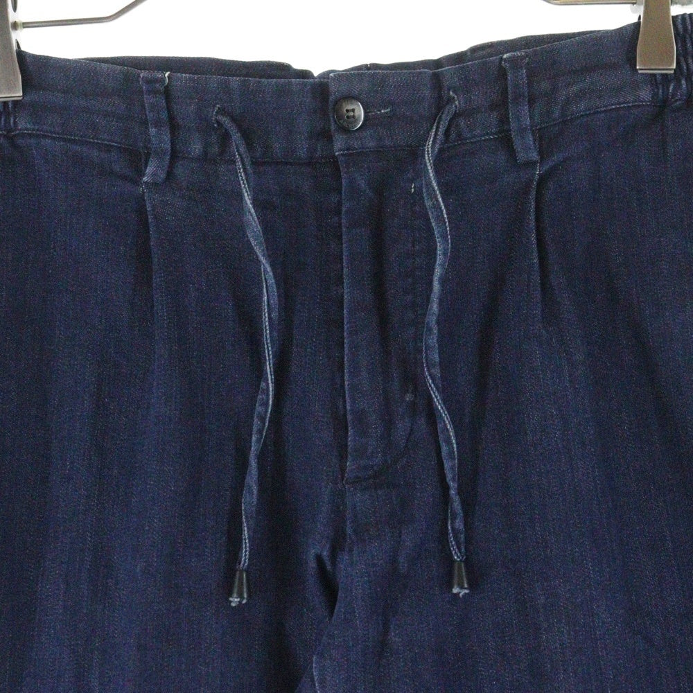 giabsarchivio(ジャブスアルキヴィオ) 17AW MASACCIO イタリア製 コットンストレッチ ジップフライ デニムパンツ インディゴ A1405ST