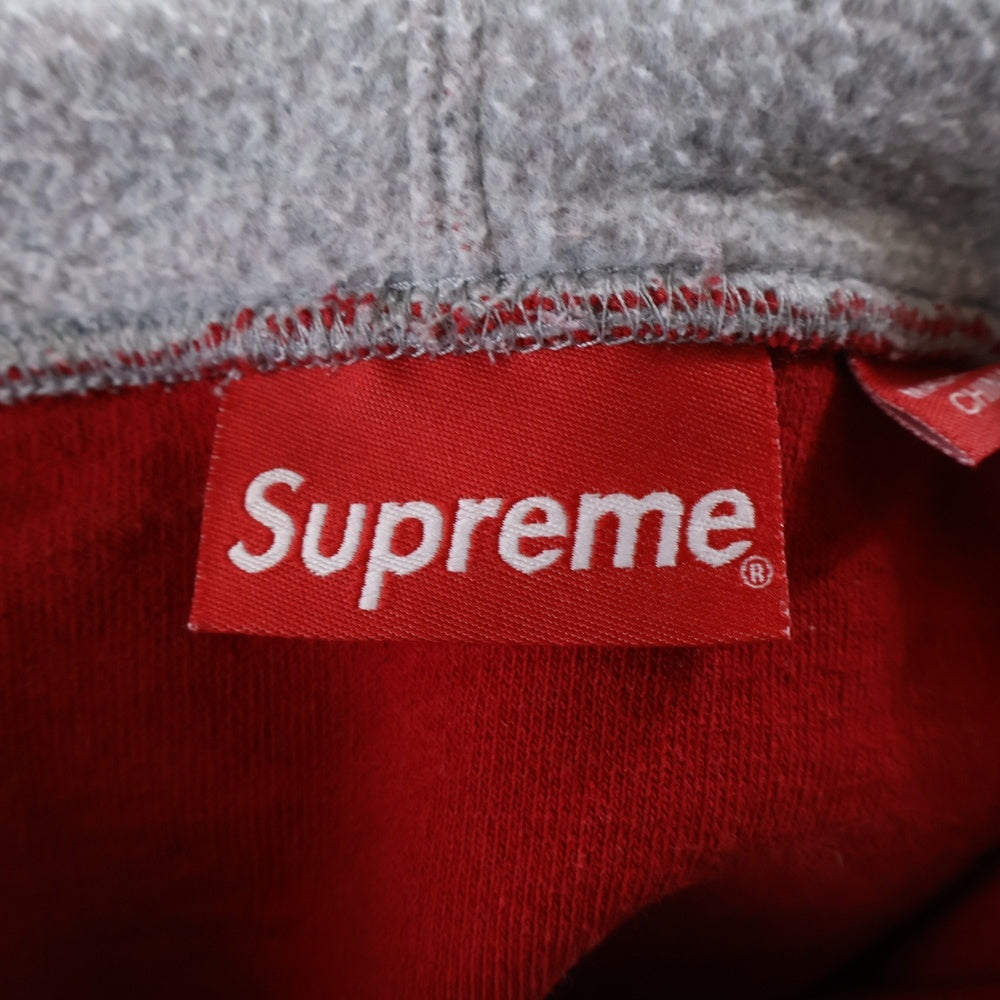 SUPREME(シュプリーム) 23SS Inside Out Box Logo Hooded Sweatshirt インサイドアウト ボックスロゴ スウェット プルオーバーパーカー グレー