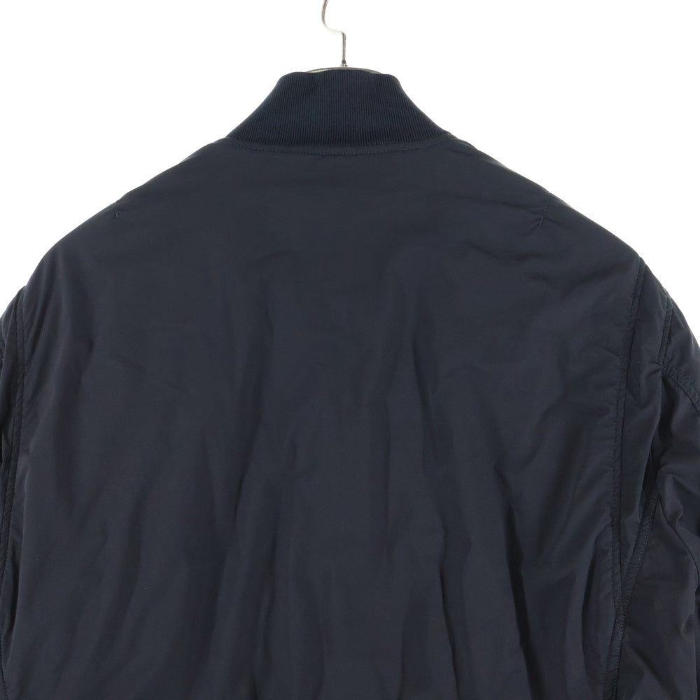 C.P. Company(シーピーカンパニー) NYCRA-R BOMBER JACKET BLACK ロゴパッチ ナイロン ボンバージャケット ブルゾン ブラック 13CMOW249A