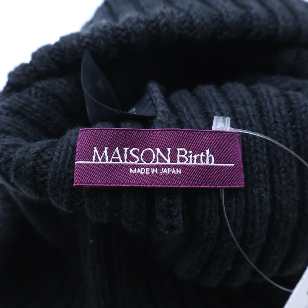MAISON Birth(メゾンバース) MAISON Birth コットンシルクリブニット帽 / MB-22104