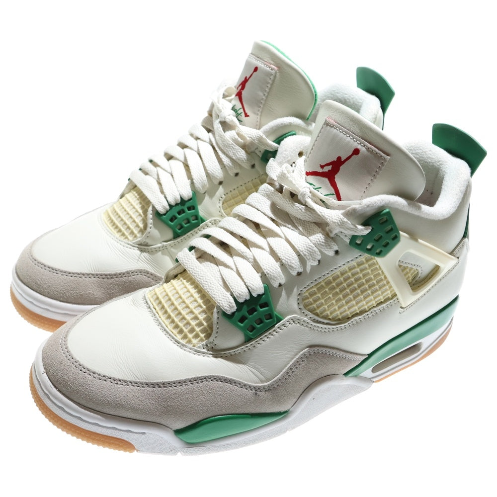 NIKE SB(ナイキエスビー) AIR JORDAN 4 RETRO SP Pine Green エアジョーダン4 レトロ SP パイングリーン ハイカットスニーカー ホワイト/グリーン US9.5/27.5cm DR5415-103