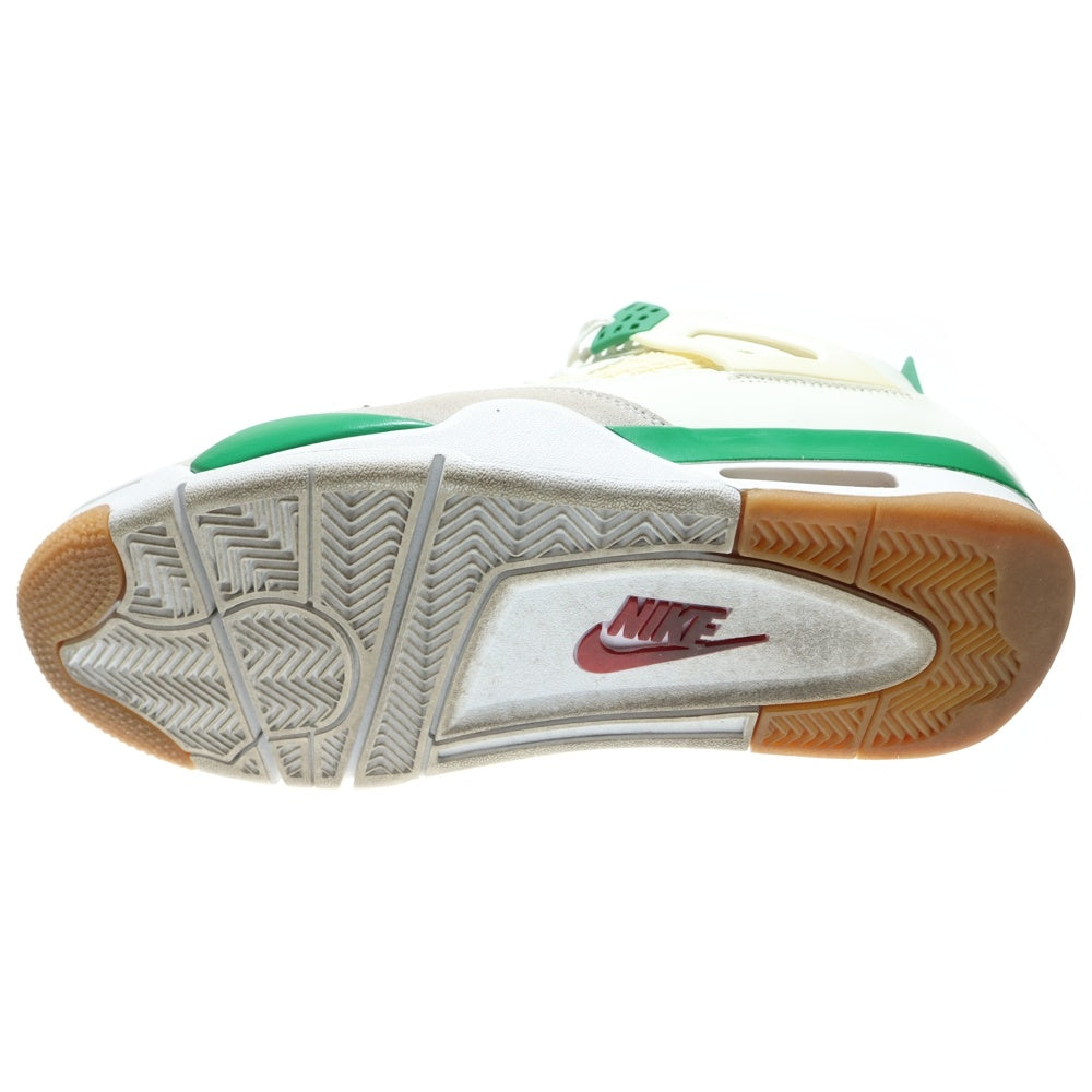 NIKE SB(ナイキエスビー) AIR JORDAN 4 RETRO SP Pine Green エアジョーダン4 レトロ SP パイングリーン ハイカットスニーカー ホワイト/グリーン US9.5/27.5cm DR5415-103
