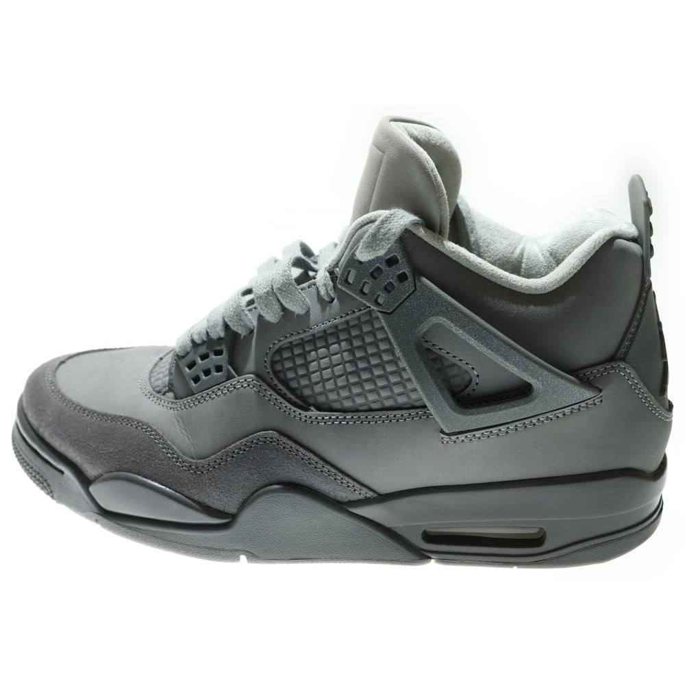 NIKE(ナイキ) AIR JORDAN 4 RETRO SE WET CEMENT エアジョーダン4 レトロ ウェットセメント ハイカットスニーカー グレー US9.5/27.5cm FQ7928-001
