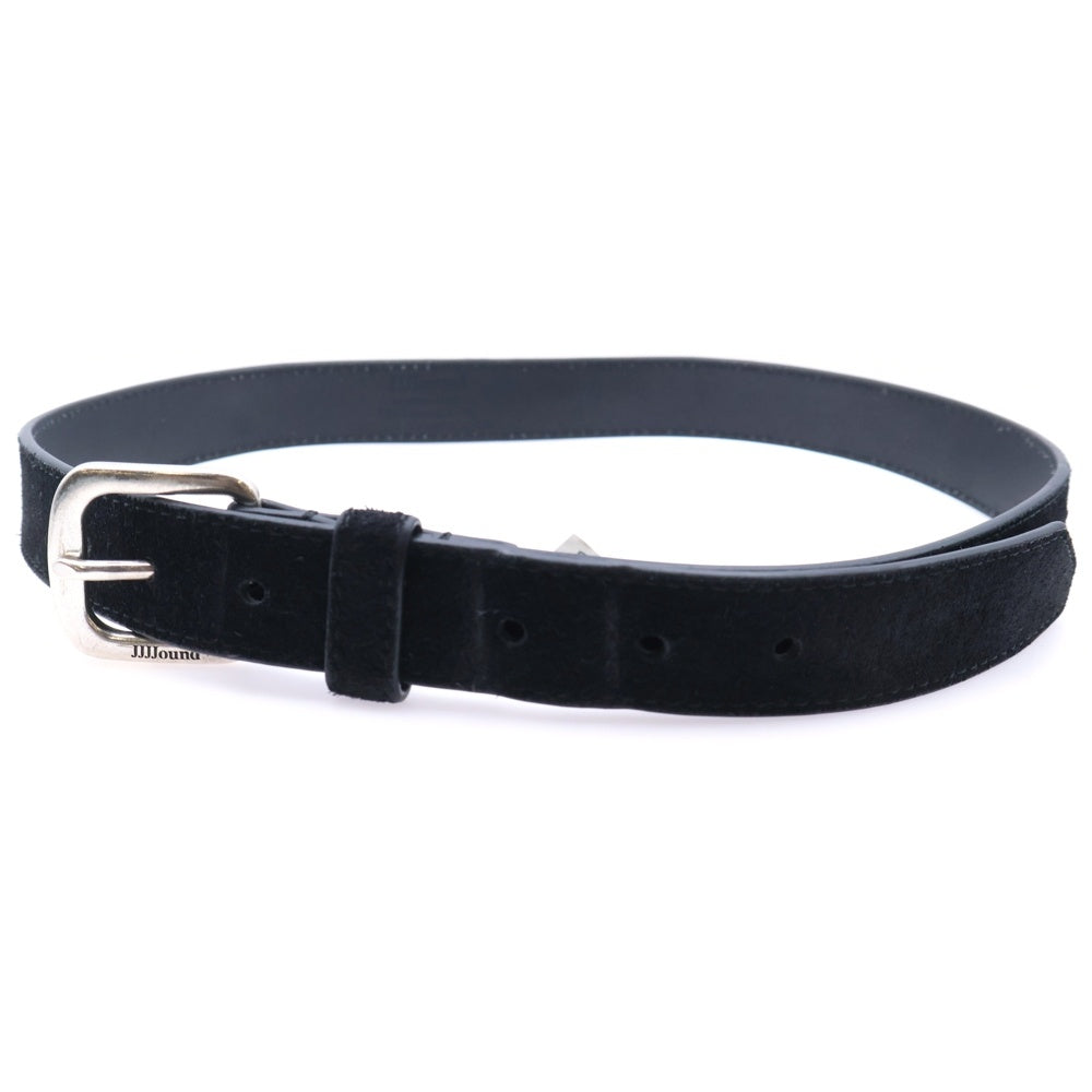 Levi's(リーバイス) ×JJJJound BELT BLACK ジョウンド ロゴデザイン刻印 カウレザー ベルト ブラック