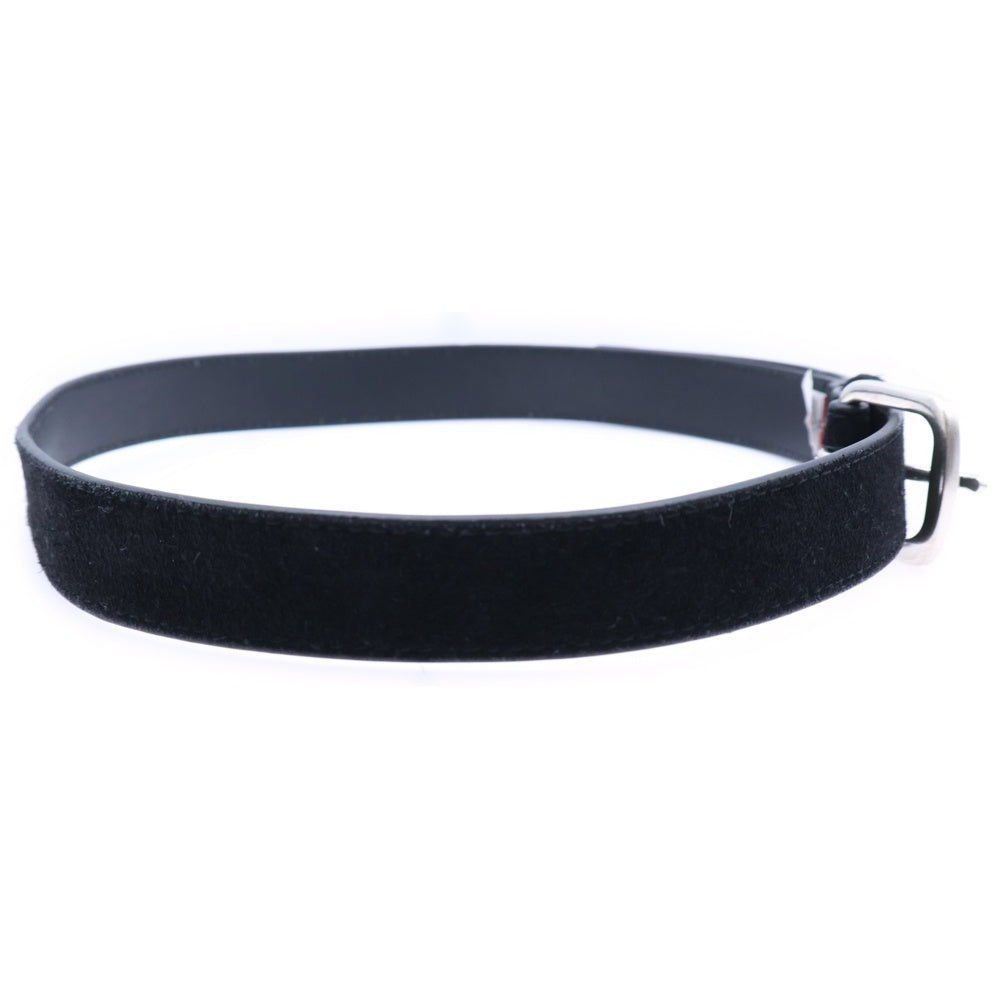 Levi's(リーバイス) ×JJJJound BELT BLACK ジョウンド ロゴデザイン刻印 カウレザー ベルト ブラック