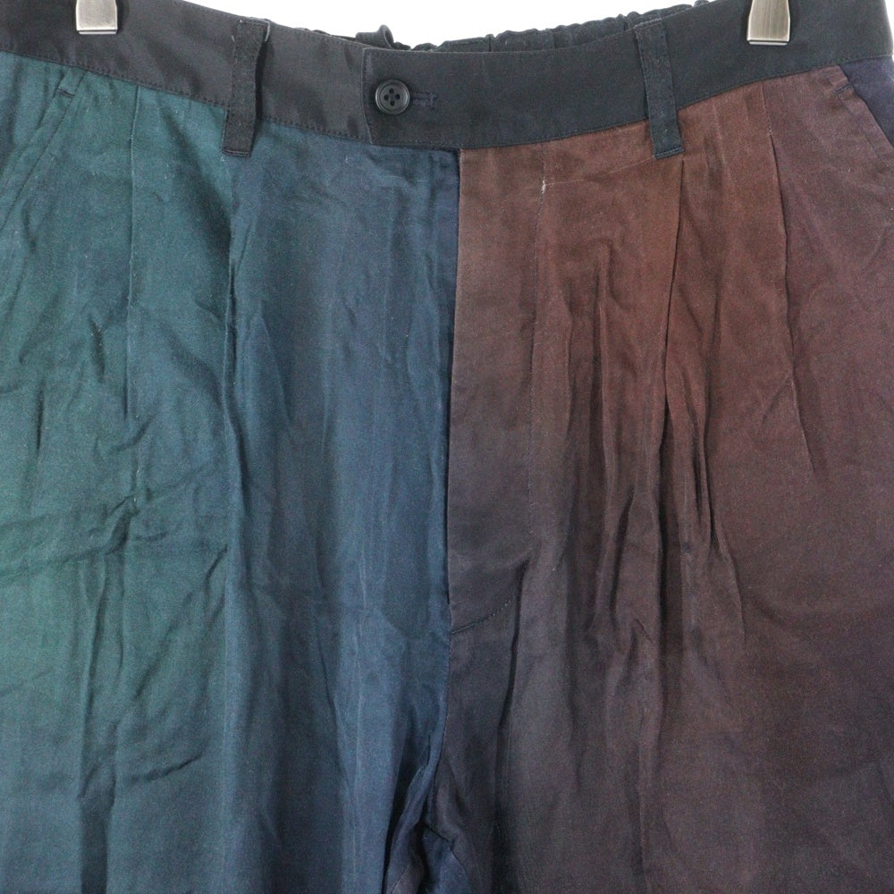 Stein(シュタイン) CUPRO WIDE EASY TROUSERS キュプラ マルチポケット ドローストリング ワイドイージートラウザーズ スラックスパンツ マルチ ST.524-2