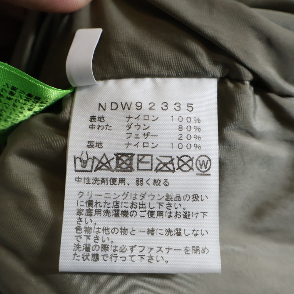 THE NORTH FACE(ザノースフェイス) Short Nuptse Jacket ショートヌプシ ダウンジャケット レディース ベージュ NDW92335
