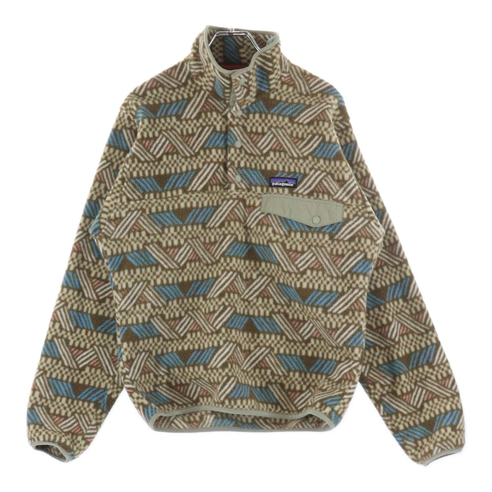 PATAGONIA(パタゴニア) 18SS ライトウェイト シンチラ スナップT プルオーバー フリースジャケット マルチカラー 25580SP18