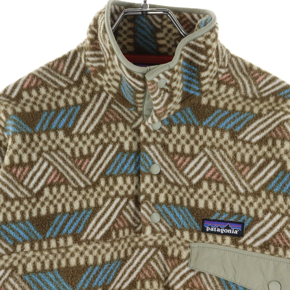 PATAGONIA(パタゴニア) 18SS ライトウェイト シンチラ スナップT プルオーバー フリースジャケット マルチカラー 25580SP18