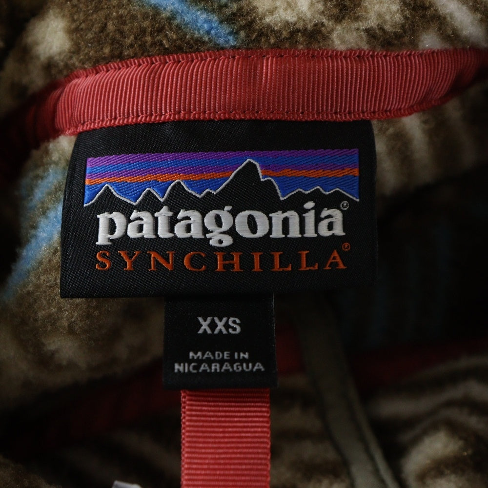 PATAGONIA(パタゴニア) 18SS ライトウェイト シンチラ スナップT プルオーバー フリースジャケット マルチカラー 25580SP18
