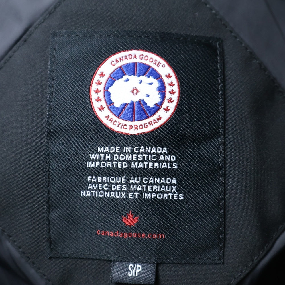 CANADA GOOSE(カナダグース) MACMILLIAN マクミラン フーデットダウンジャケット ブラック 3804M