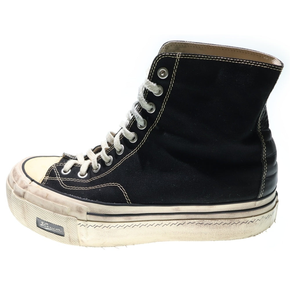 VISVIM(ヴィスヴィム) SKAGWAY HI G.PATTEN スカグウェイ ハイカットスニーカー ブラック 0120201001003