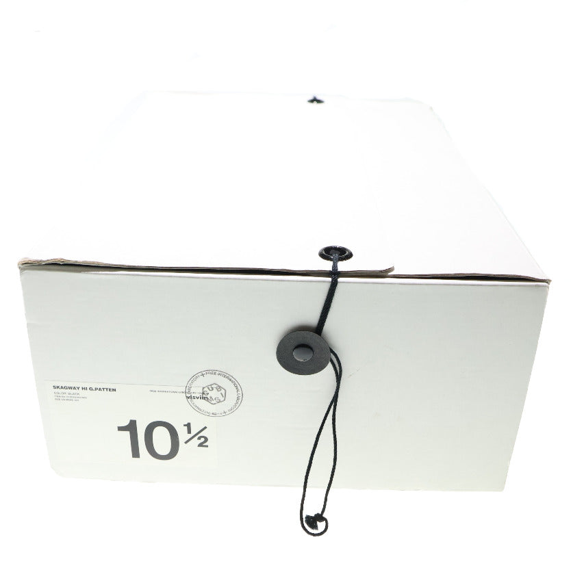 VISVIM(ヴィスヴィム) SKAGWAY HI G.PATTEN スカグウェイ ハイカットスニーカー ブラック 0120201001003