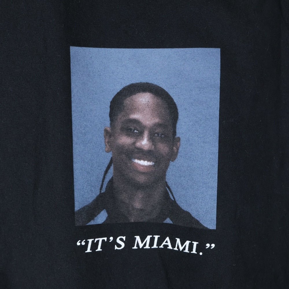 Cactus Jack(カクタスジャック) 24SS FREE THE RAGE TEE #2 フリーザレイジ フロントプリントTシャツ 半袖クルーネックカットソー ブラック