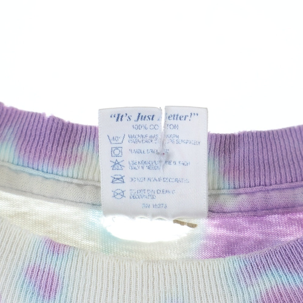 VINTAGE(ヴィンテージ) 90S VINTAGE PEARL JAM YIELD TOUR 1998 TYE DYE TEE ヴィンテージ パールジャム イールドツアー タイダイ フロントプリント半袖Tシャツ マルチカラー