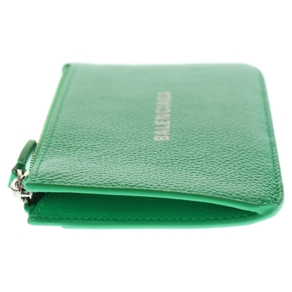 BALENCIAGA(バレンシアガ) Cash Large ロング コイン&カードホルダー コンパクトウォレット 財布 グリーン 637130