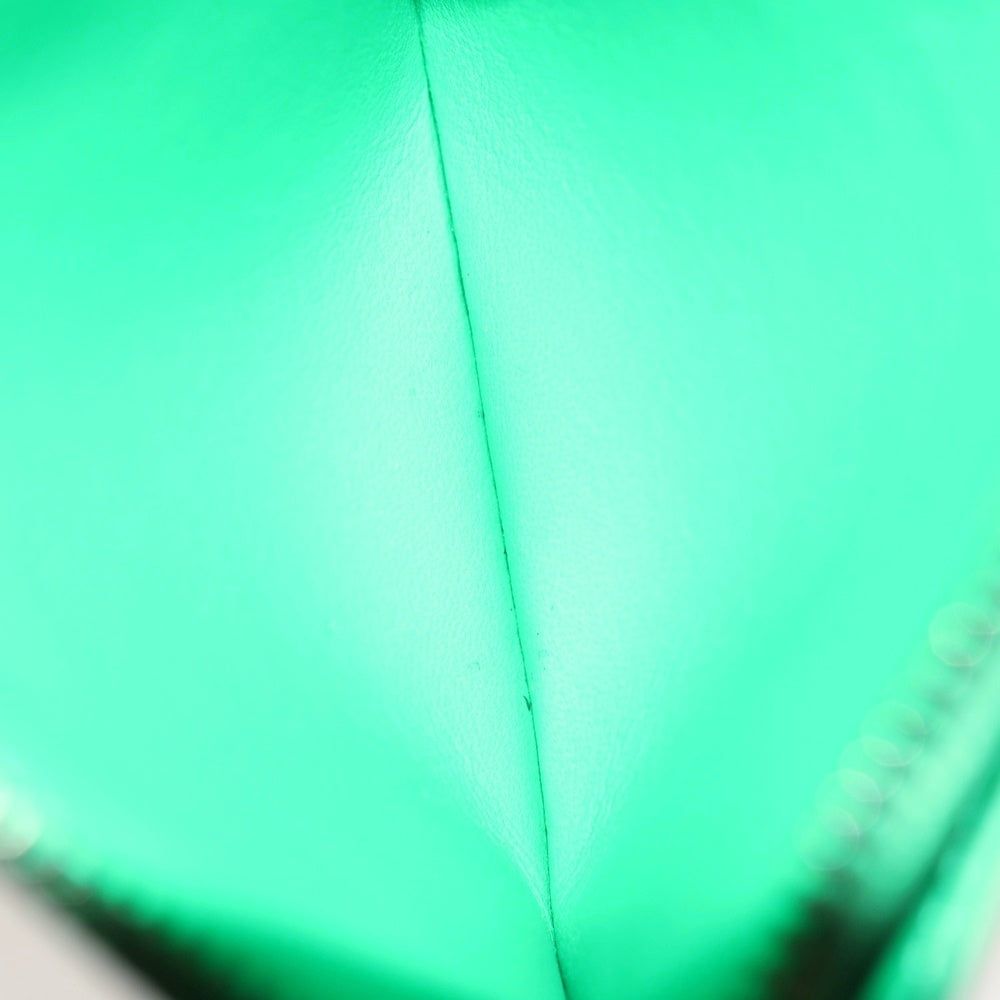 BALENCIAGA(バレンシアガ) Cash Large ロング コイン&カードホルダー コンパクトウォレット 財布 グリーン 637130