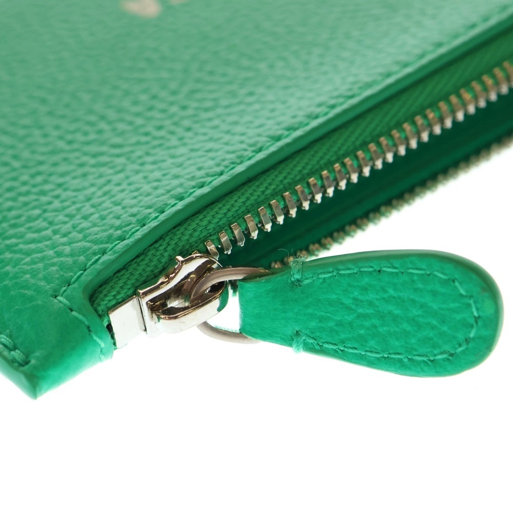 BALENCIAGA(バレンシアガ) Cash Large ロング コイン&カードホルダー コンパクトウォレット 財布 グリーン 637130