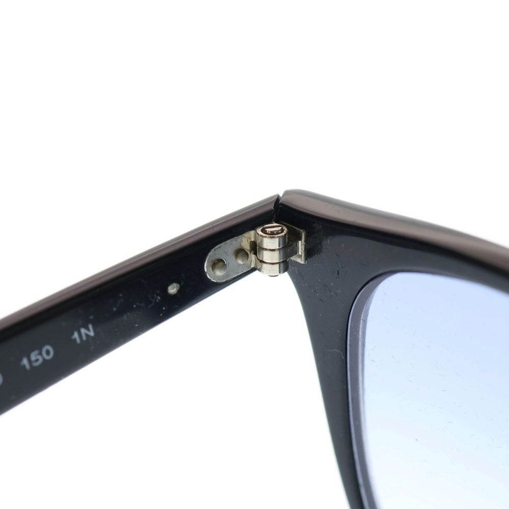 Ray Ban(レイバン) サイドロゴ ウェリントン フレーム サングラス 眼鏡 ブラック/ブルー RB4258‐F