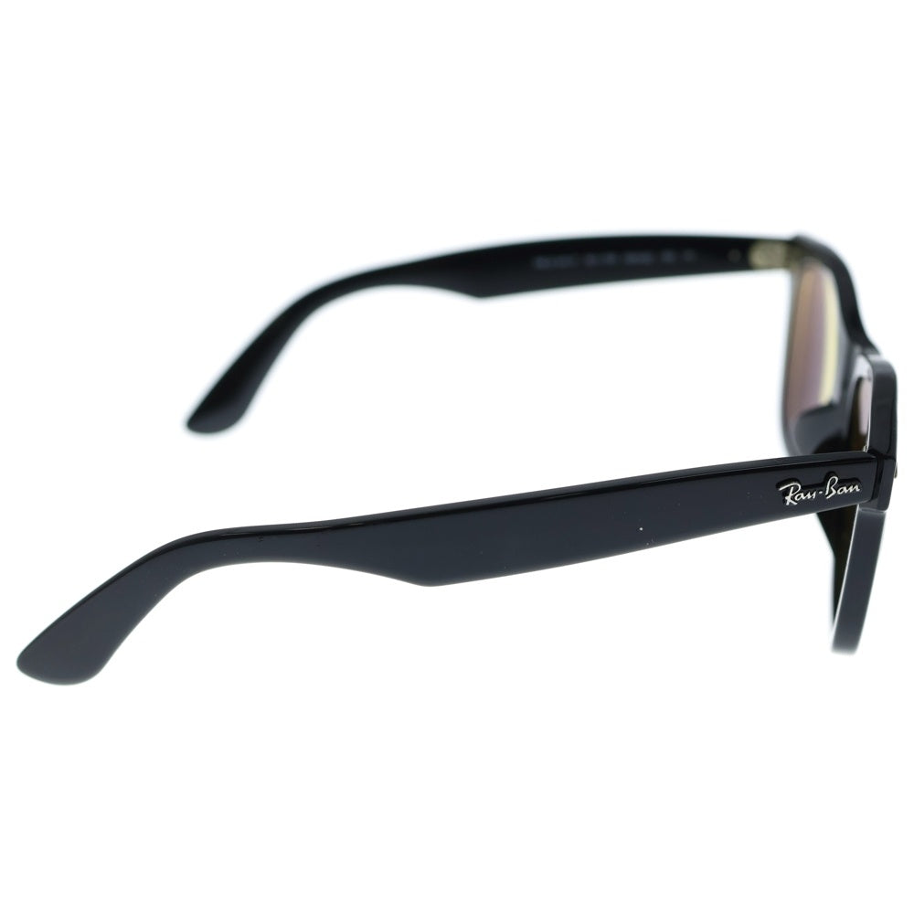 Ray Ban(レイバン) WAYFARER ウェイファーラー サイドロゴ ウェリントン フレーム サングラス 眼鏡 ブラック/イエロー RB2140‐F