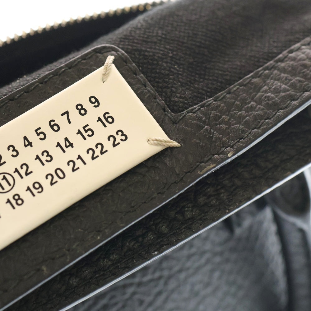 Martin Margiela 11(マルタンマルジェラ) 5AC MICRO マイクロ 2WAY レザー ショルダー ハンドバッグ ブラック S56WG0081