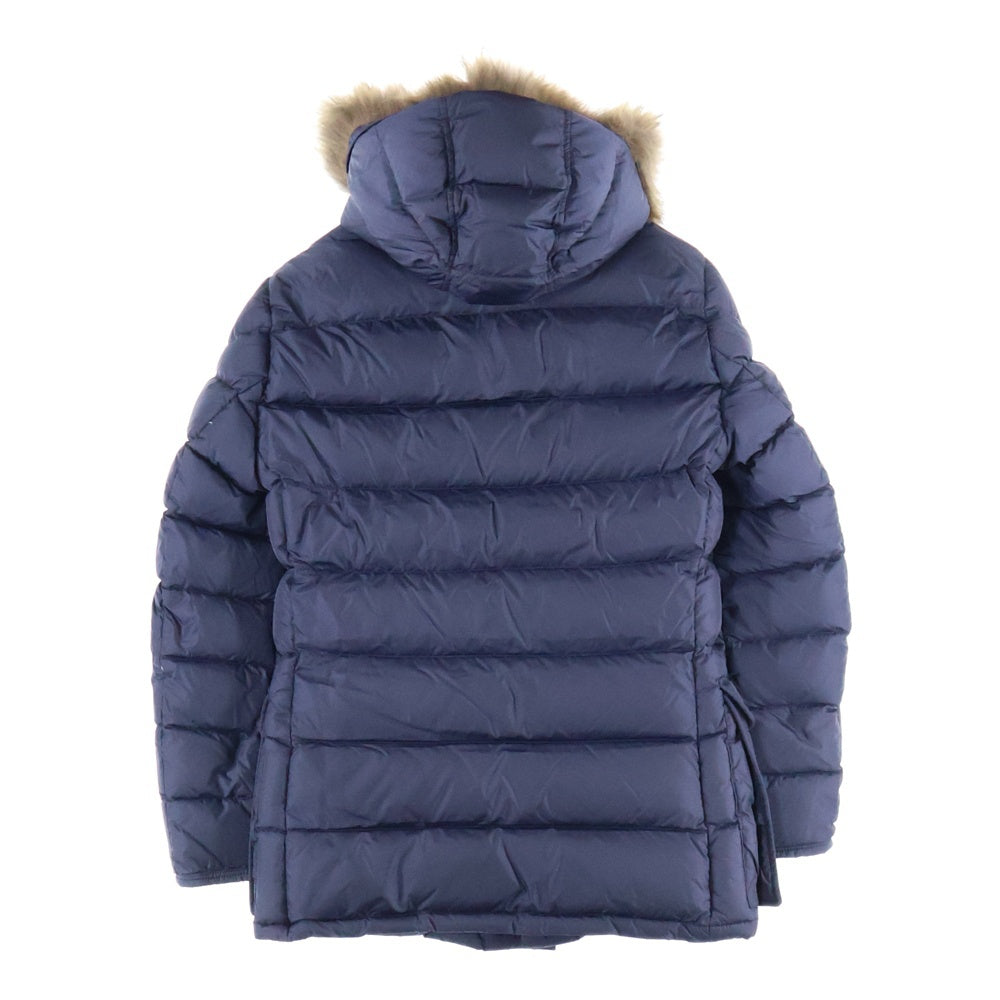 MONCLER(モンクレール) 18AW CLUNY GIBBOTTO クルーニー ファー フード ダウンジャケット フーディー ネイビー D20914138025 68352
