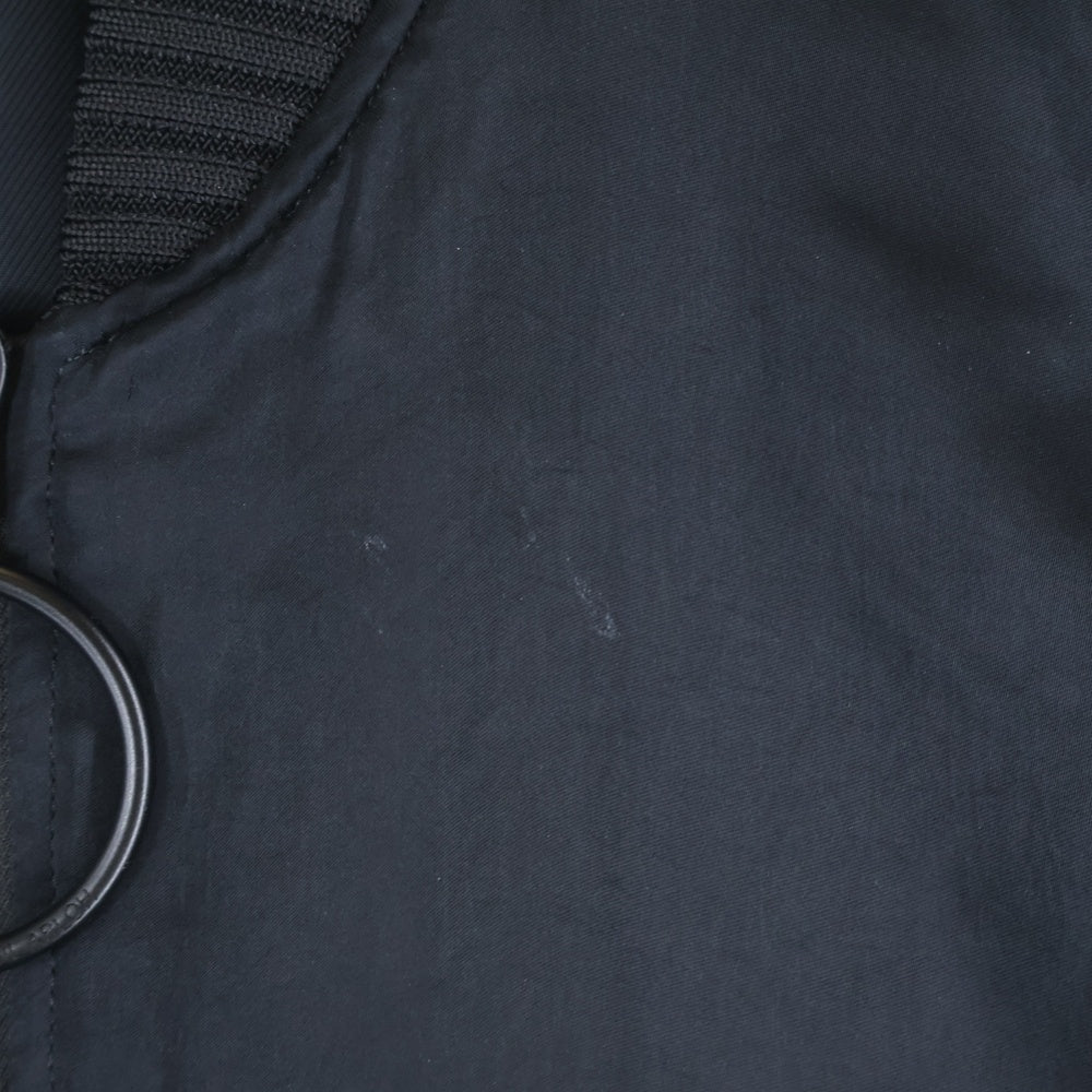 OFF-WHITE(オフホワイト) 17SS Diag Spray Bomber Jacket ダイアグ スプレー ボンバージャケット ブラック