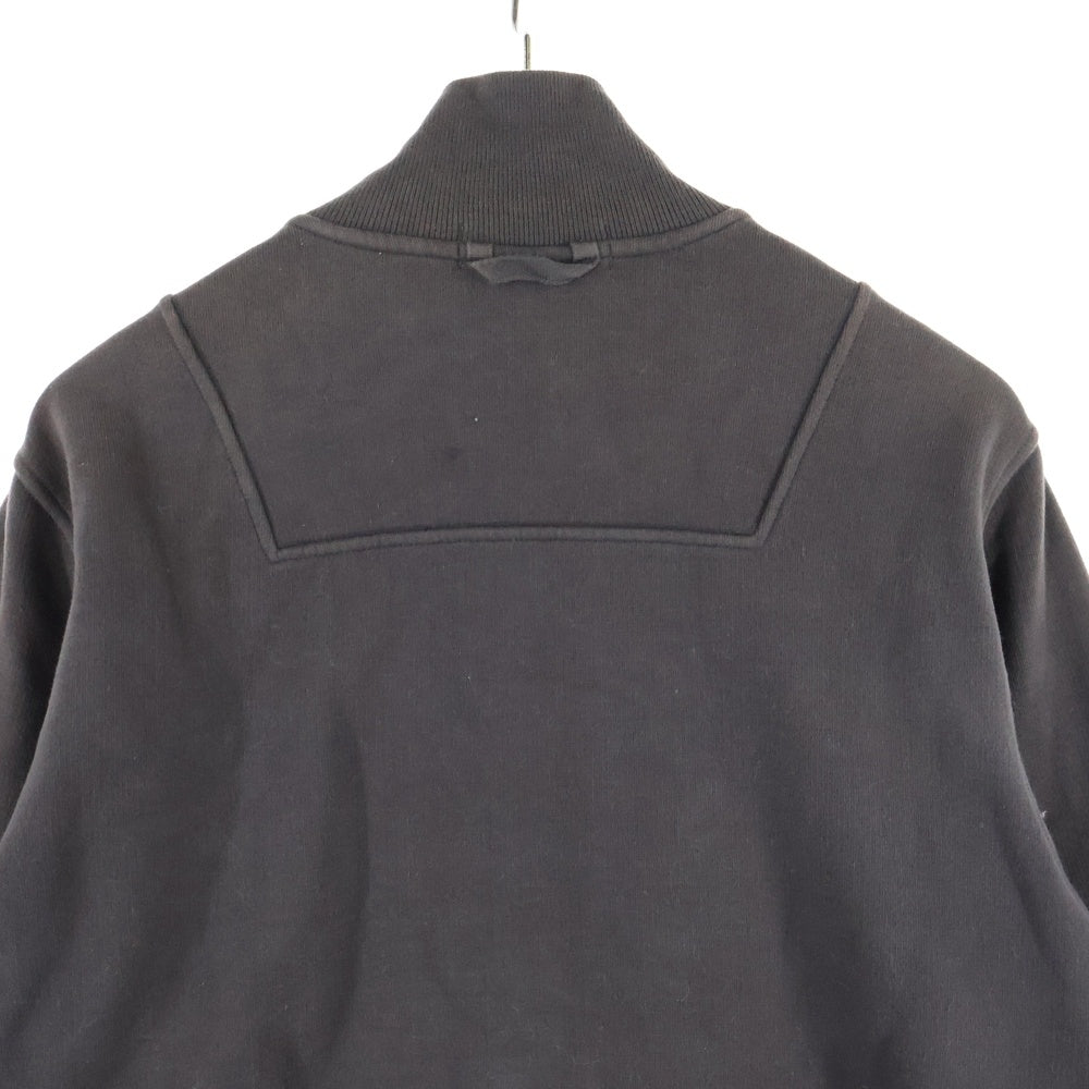 STONE ISLAND(ストーンアイランド) ロゴワッペン ボタンフライ コットン スウェットジャケット ブラウン 571560720