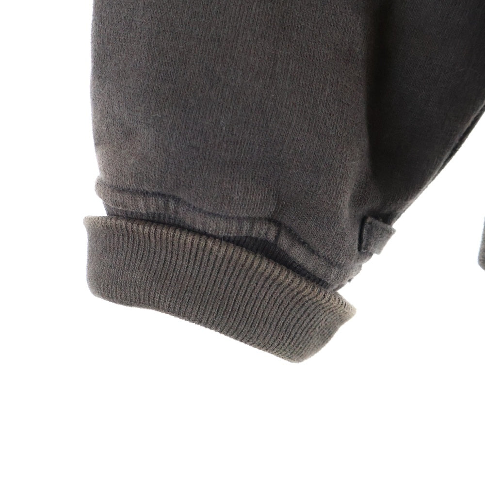 STONE ISLAND(ストーンアイランド) ロゴワッペン ボタンフライ コットン スウェットジャケット ブラウン 571560720