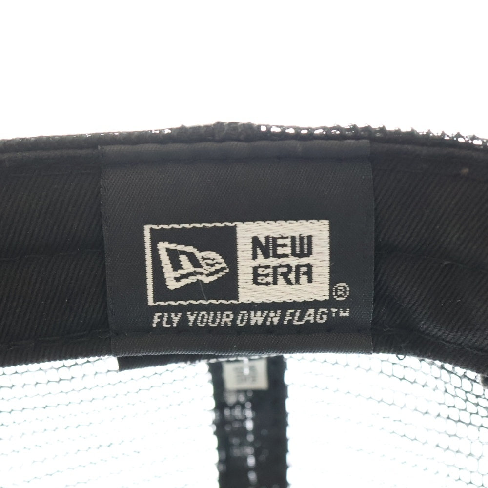 NEW ERA(ニューエラ) メタルスカルエンブロイダリー メッシュキャップ 帽子 ブラック