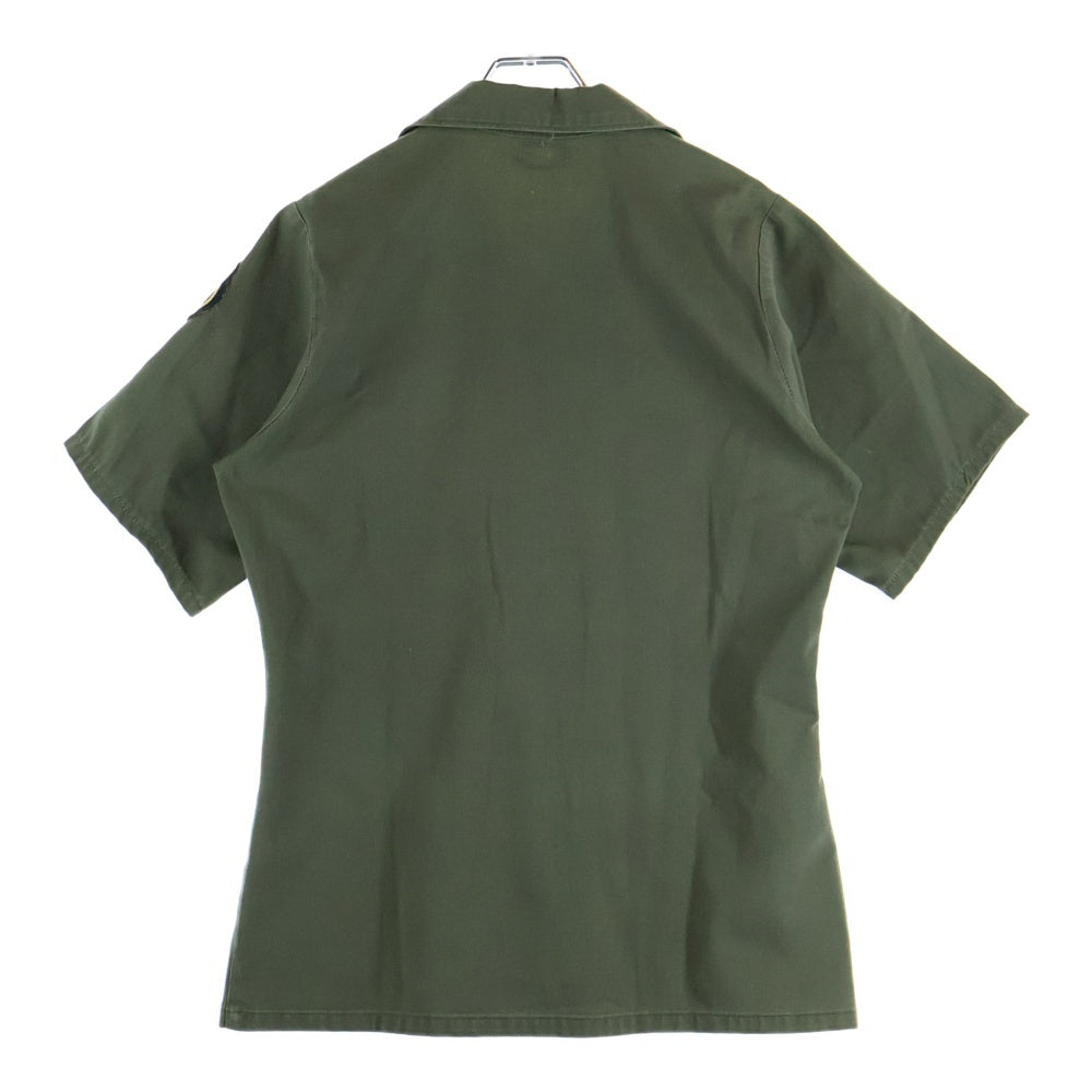 VINTAGE(ヴィンテージ) OG-507 MILITARY ミリタリー 半袖 ユーティリティシャツ カーキ
