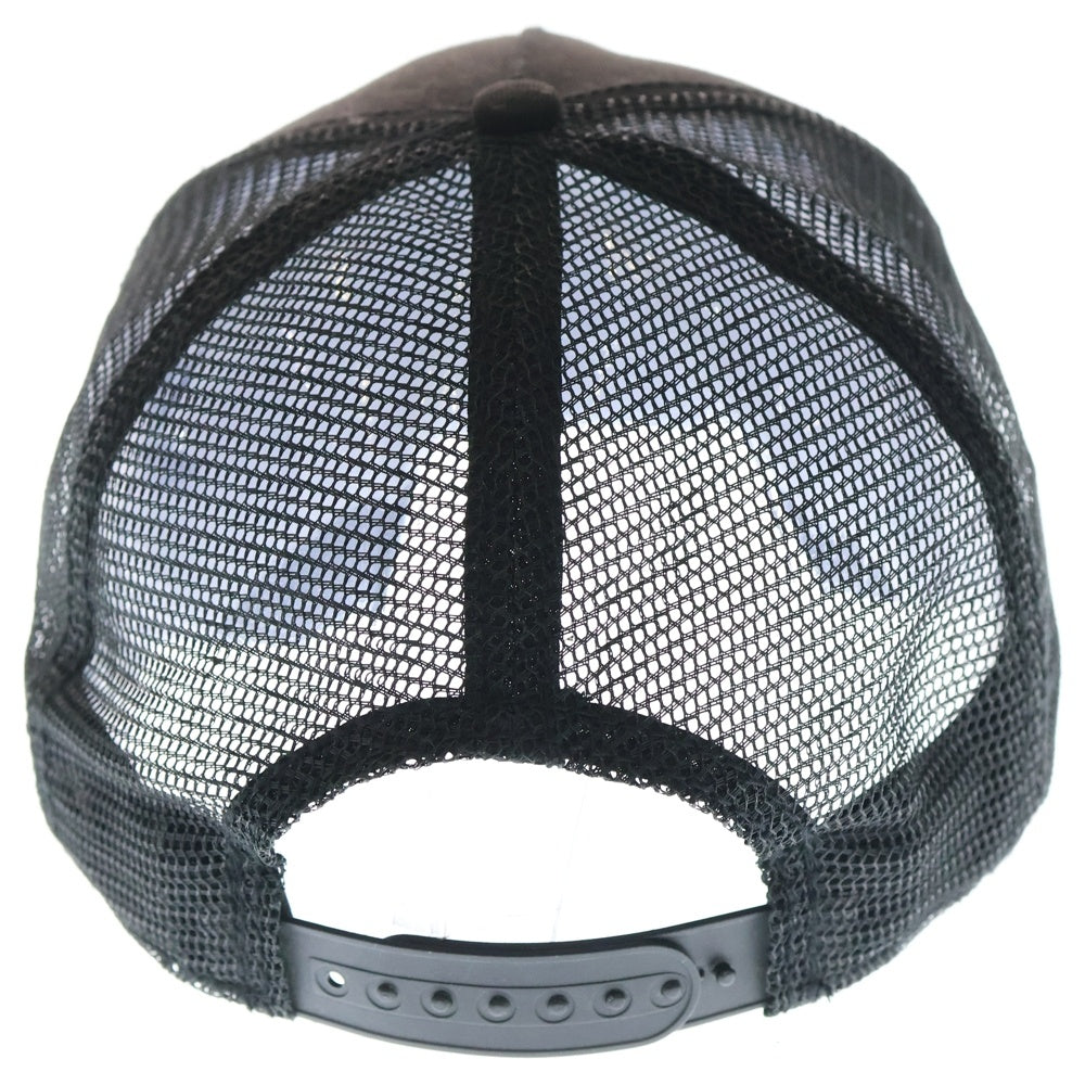 NEW ERA(ニューエラ) スカルエンブロイダリー メッシュキャップ 帽子 ブラック