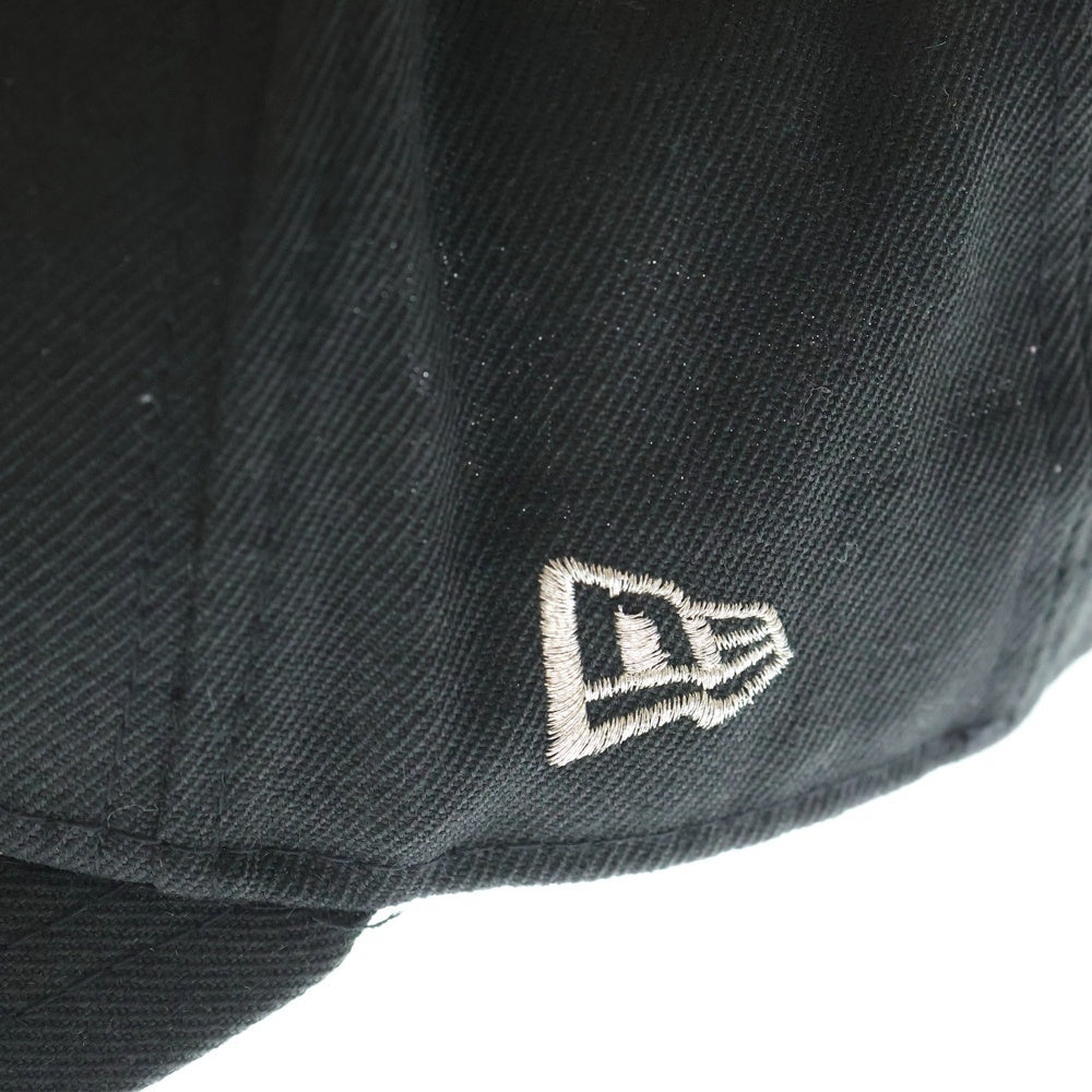 NEW ERA(ニューエラ) 59FIFTY メタルスカルエンブロイダリー キャップ 帽子 ブラック