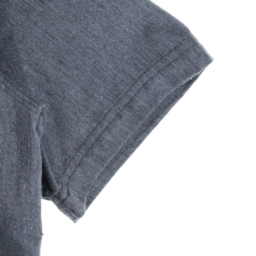 Dickies(ディッキーズ) フロントエンブロイダリー 半袖 ワークシャツ グレー