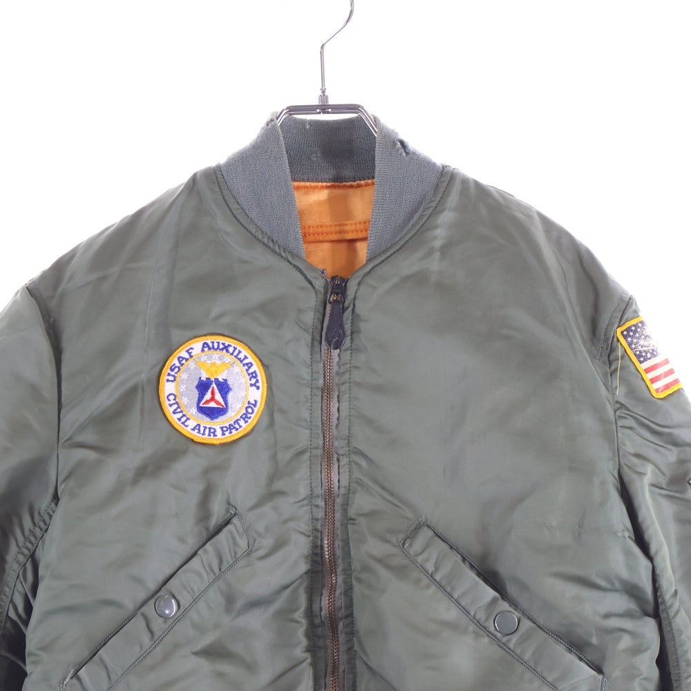 VINTAGE(ヴィンテージ) 60S U.S AIR FORCE MILITARY L-2B ユーエス エアフォース ミリタリー フライトボンバージャケット カーキ8415-817-0597