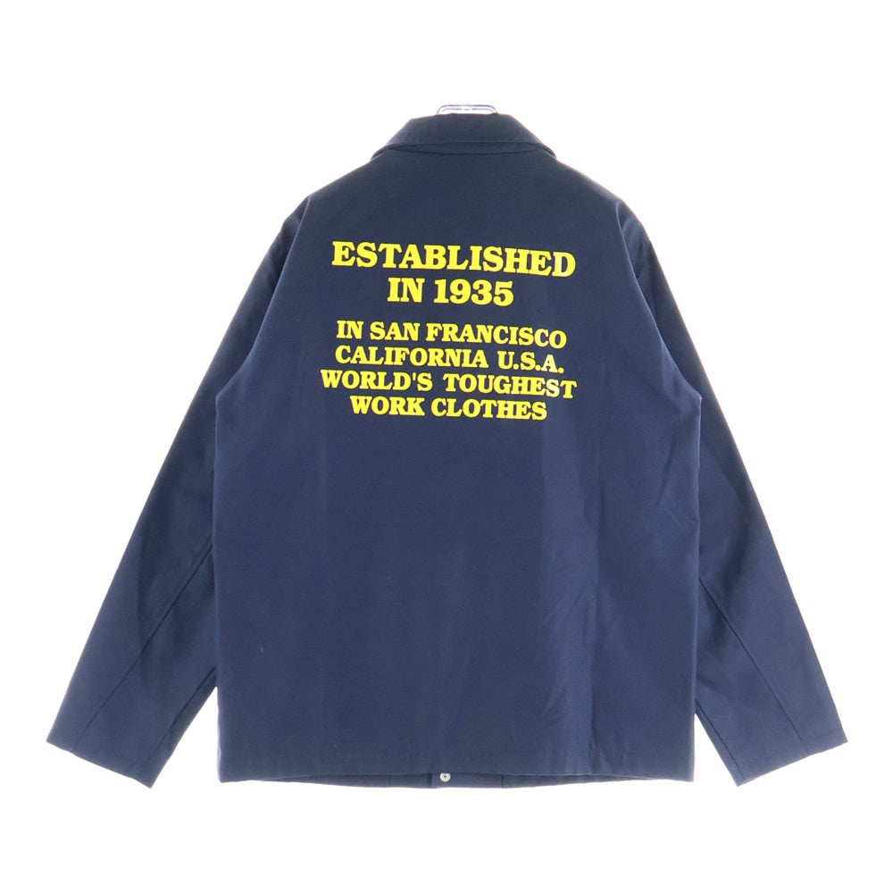 BEN DAVIS(ベンデイビス) コットン コーチジャケット ネイビー G-5780022