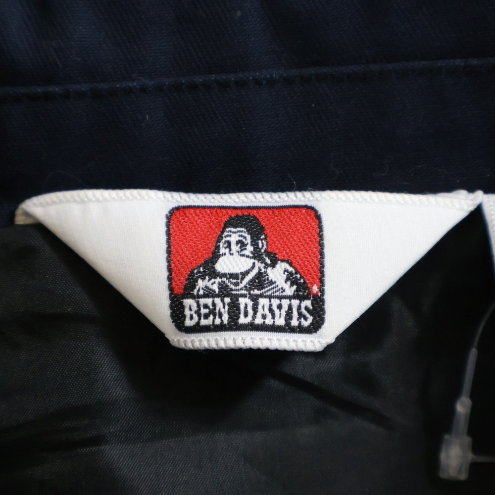 BEN DAVIS(ベンデイビス) コットン コーチジャケット ネイビー G-5780022
