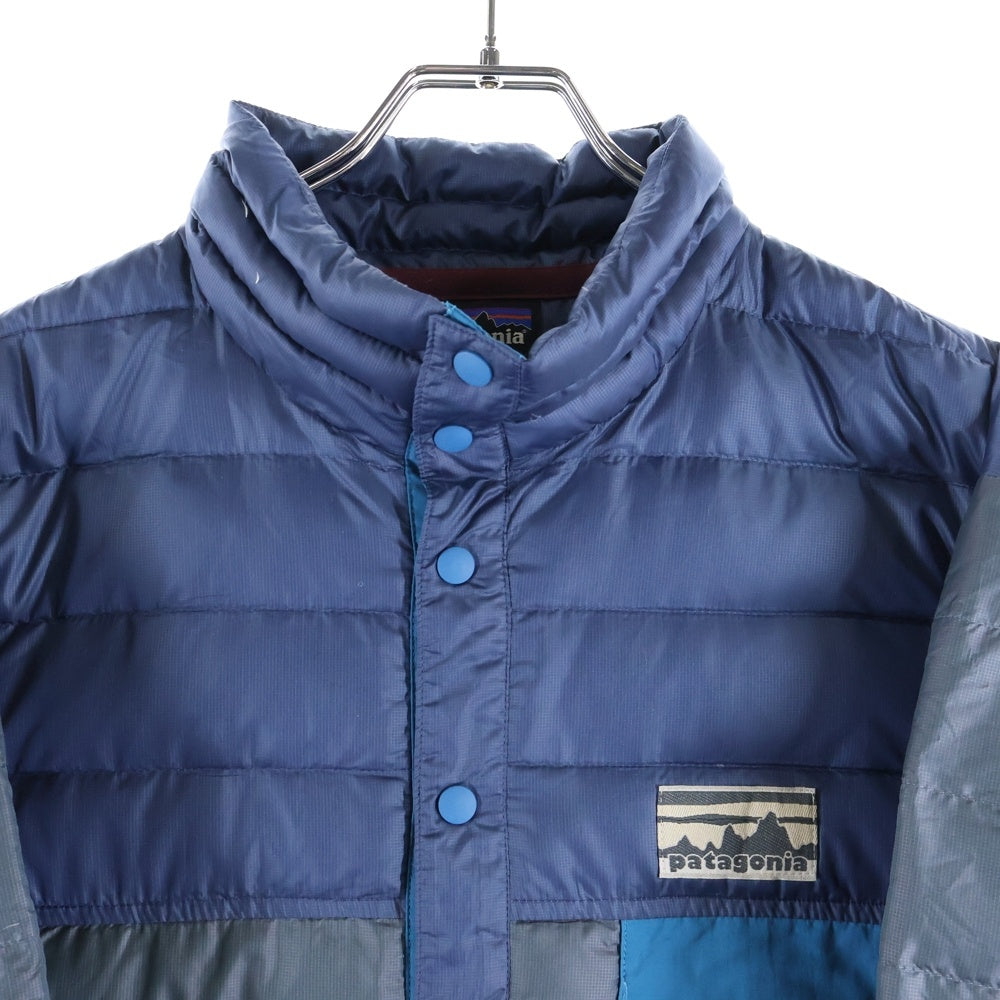 PATAGONIA(パタゴニア) DOWN SNAP T PULLOVER スナップ ダウンプルオーバージャケット グレー/ネイビー STY27245