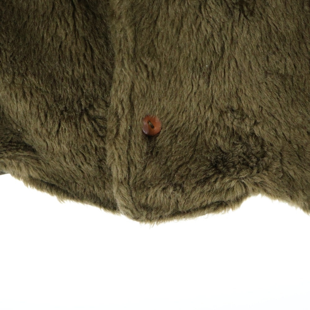 KAPITAL(キャピタル) 日本製 裏ボア コットン 5Bベスト カーキ