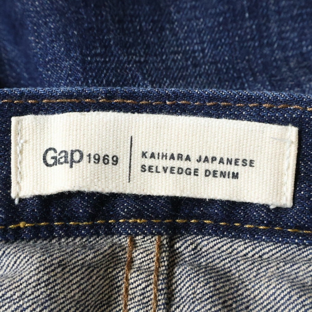 GAP(ギャップ) SLIM オーセンティック スリム ボタンフライ デニムパンツ インディゴ