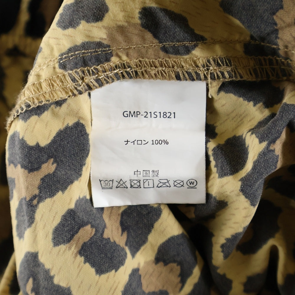 GRAMICCI(グラミチ) レオパード柄 ナイロンショーツ ハーフパンツ ブラウン GMP-21S1821