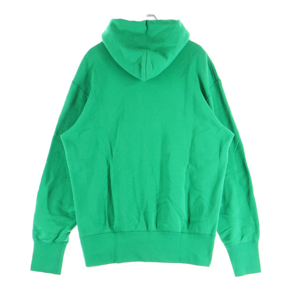 LOOPWHEELER(ループウィラー) 日本製 コットンスウェット ジップアップパーカー グリーン