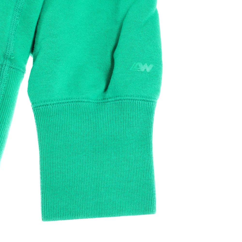 LOOPWHEELER(ループウィラー) 日本製 コットンスウェット ジップアップパーカー グリーン