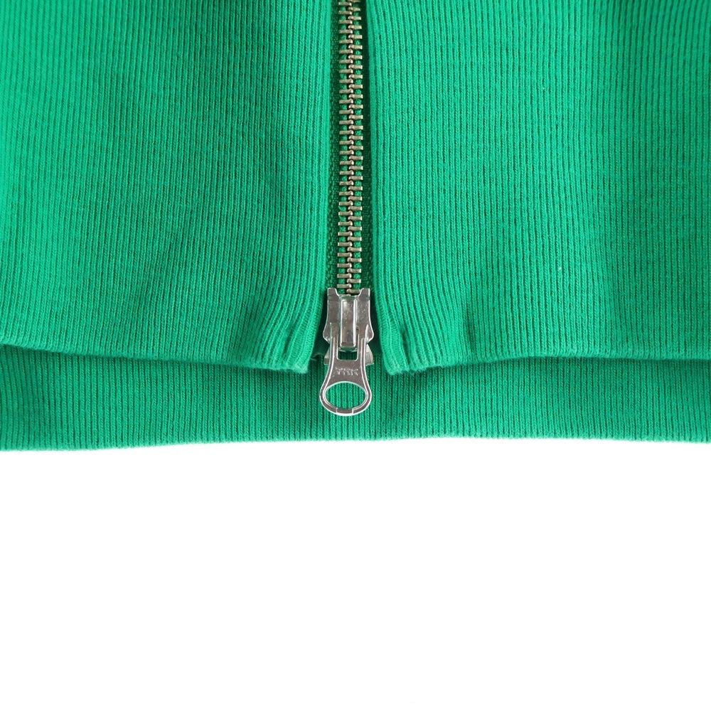 LOOPWHEELER(ループウィラー) 日本製 コットンスウェット ジップアップパーカー グリーン