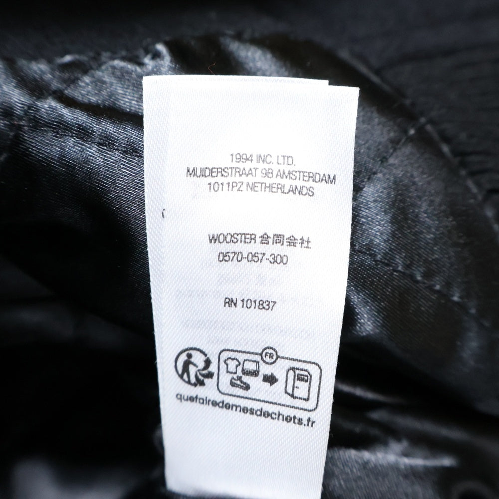 SUPREME(シュプリーム) 23SS Tourist Varsity Jacket ツーリスト パイルパッチ バーシティ ジャケット ブラック