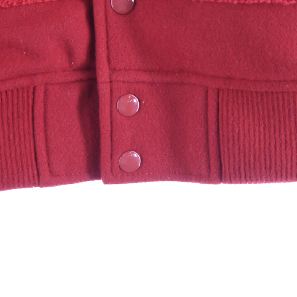 SUPREME(シュプリーム) 24SS supreme Big Logo Chenille Varsity Jacket ビッグロゴ シェニール バーシティ ブルゾン ジャケット レッド