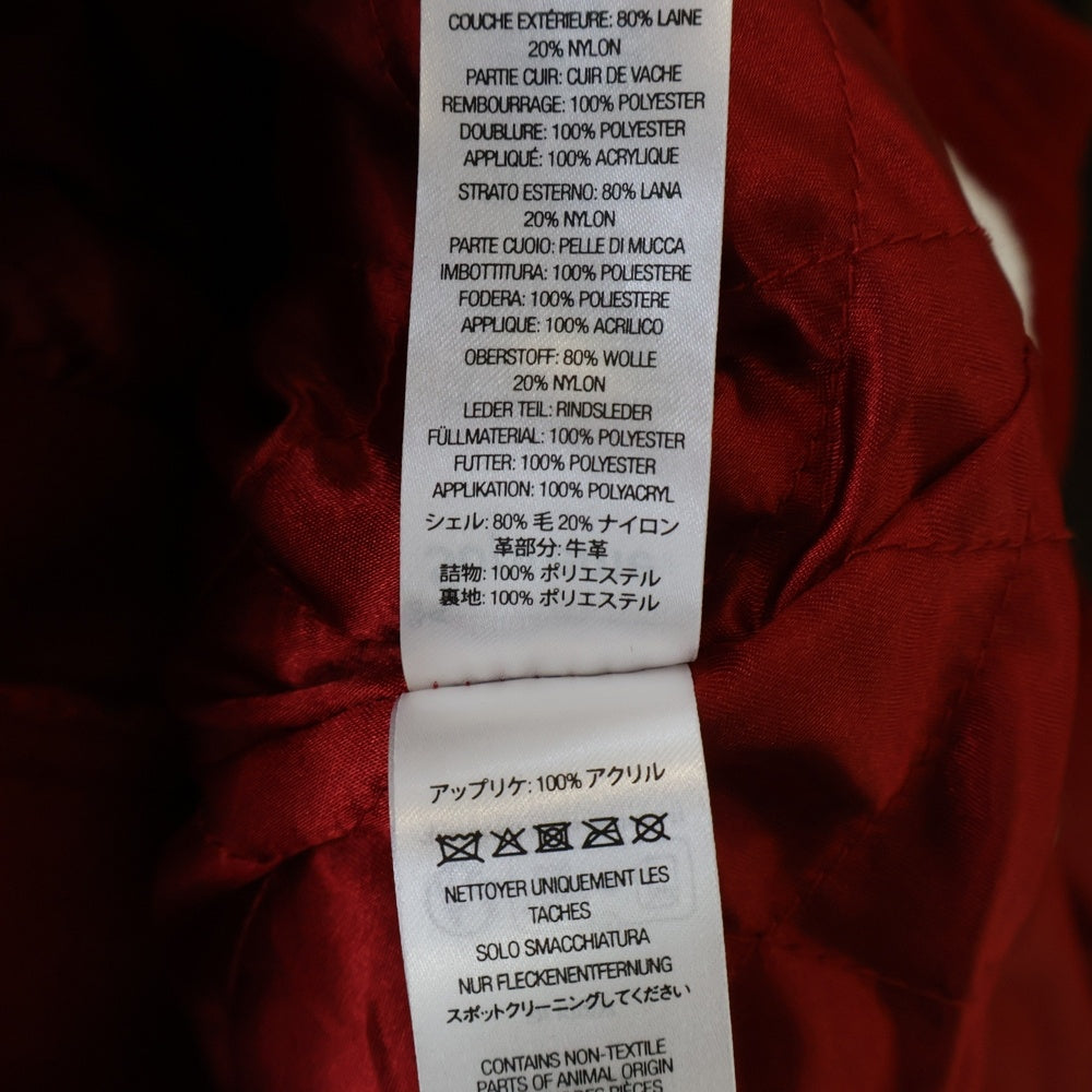 SUPREME(シュプリーム) 24SS supreme Big Logo Chenille Varsity Jacket ビッグロゴ シェニール バーシティ ブルゾン ジャケット レッド