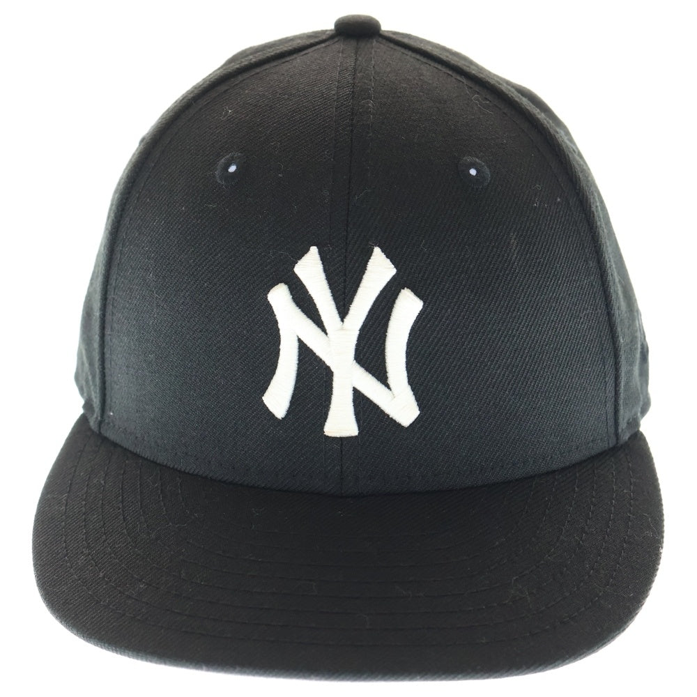 KITH(キス) ×NEW ERA ニュー エラ ヤンキースロゴ 6パネル ベースボールキャップ 帽子 ブラック 210539 23365