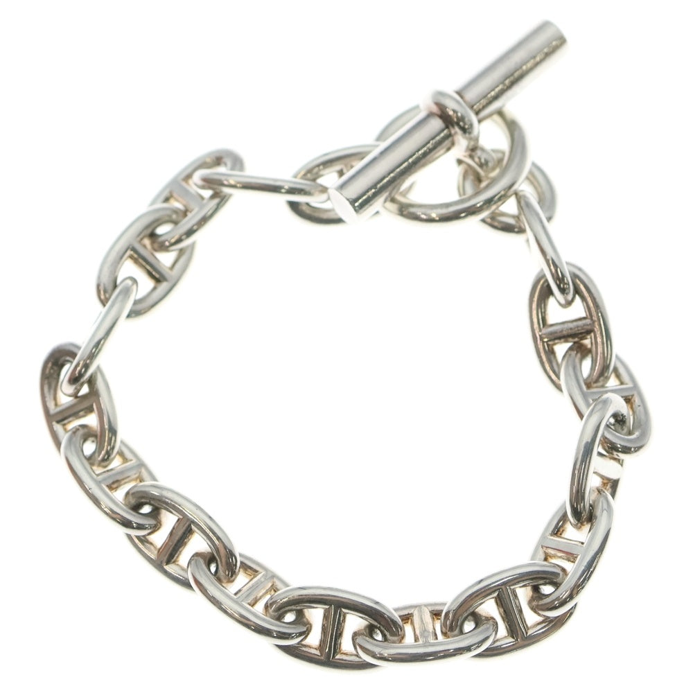 HERMES(エルメス) Chaine d'Ancre MM シェーヌダンクルMM 17コマ チェーンブレスレット シルバー